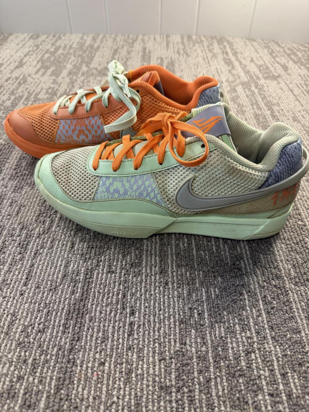 Nike Sabrina 1 Shoes Mens‎ Size 8.5 Orange Green Low Basketball FQ4796-800